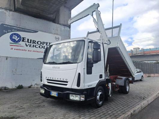 usato IVECO Eurocargo 75E17 Gru e Ribaltabile