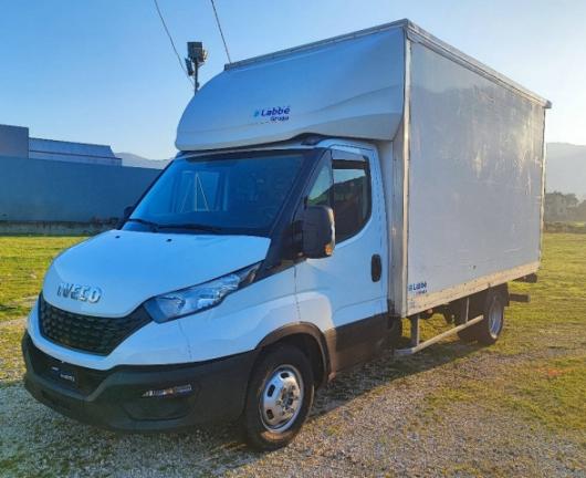 usato IVECO Daily 35 C18 3750 cab. E6 SPONDA IDRAULICA!