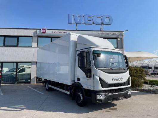 usato IVECO EUROCARGO ML75E19 P E6 BOX+ SPONDA