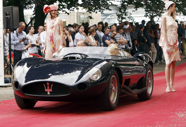 Maserati 450 S 1956. Albert Spiess Villa d'Este 2014
